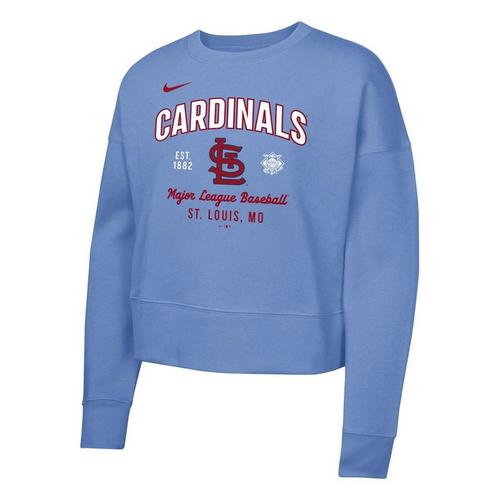 Nike Kids' Girls' St. Louis Cardinals Crew Crop - Primary Image