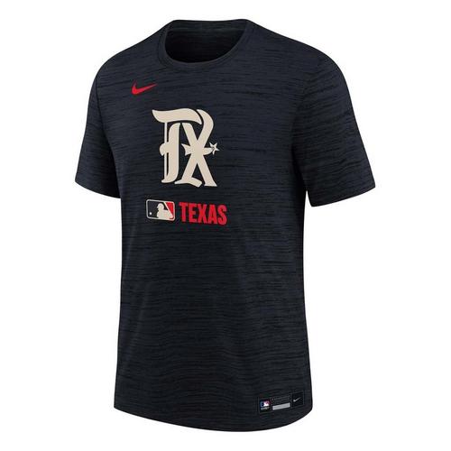 Nike Kids' Texas Rangers City Connect Velocity T-Shirt - Primary Image