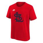 Nike Kids' St. Louis Cardinals Coop Logo T-Shirt - Thumbnail 1 of 2