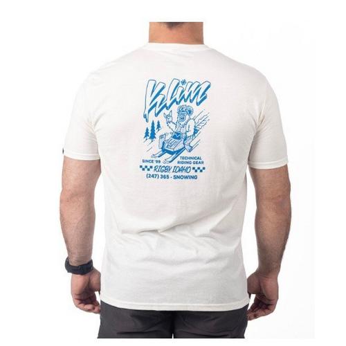 Men's Klim Powabunga Tri-Blend Snowmobiling T-Shirt - Primary Image