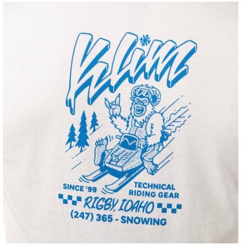 Men's Klim Powabunga Tri-Blend Snowmobiling T-Shirt - Primary Image