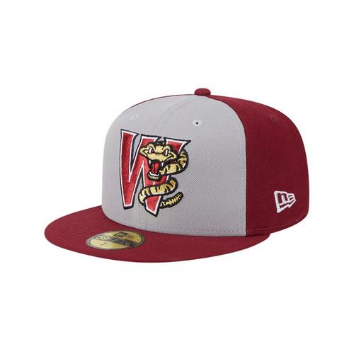 New Era Wisconsin Timber Rattlers 59FIFTY Authentic Collection Road Fitted Hat - Primary Image