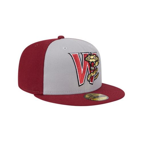New Era Wisconsin Timber Rattlers 59FIFTY Authentic Collection Road Fitted Hat - Primary Image