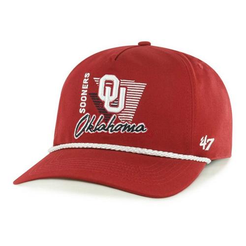 47 Brand Kids' Oklahoma Sooners Splint Rope Snapback Hat