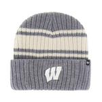 47 Brand Wisconsin Badgers Harbor Stripe Beanie - Thumbnail 1 of 2