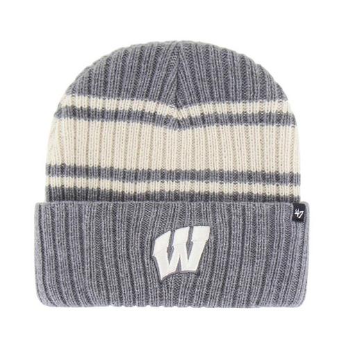 47 Brand Wisconsin Badgers Harbor Stripe Beanie - Primary Image
