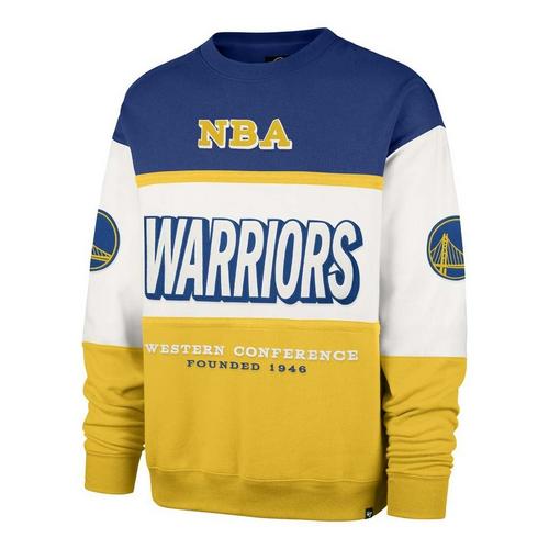 47 Brand Golden State Warriors Breeze By Crewneck - Primary Image