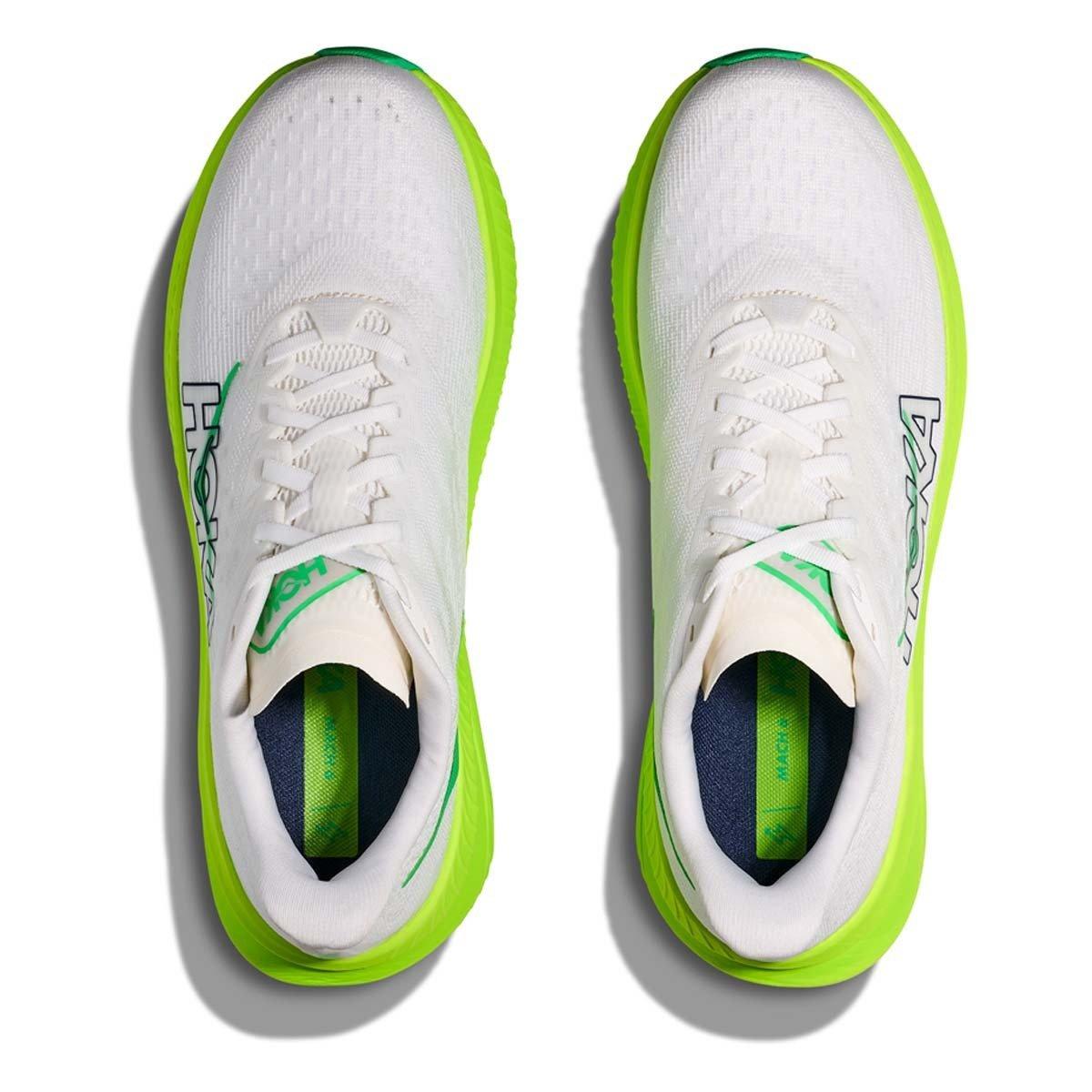 NEW Hoka One One Mach 6 Mens Size 14 D Running Shoes 1147790 WNCL White Green HOKA ONE ONE® Mach 6 for Men | HOKA ONE ONE® main image 3