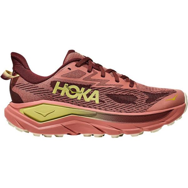 Women's HOKA Challenger Trail Running Shoes 8 Regular Blush / Dark Cedar