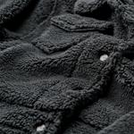 Women's UGG Frankie Short Trucker Button Up Fleece Jacket - Thumbnail 3 of 4