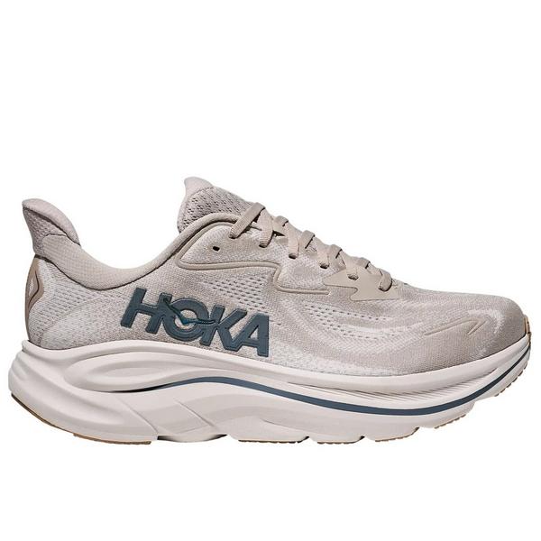 Men's HOKA Clifton 10 Running Shoes 11.5 Regular Putty/Grout
