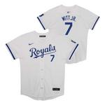 Nike Kids' Kansas City Royals Bobby Witt Jr. #7 Home Jersey - Thumbnail 1 of 3