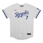 Nike Kids' Kansas City Royals Bobby Witt Jr. #7 Home Jersey - Thumbnail 3 of 3