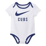 Nike Baby Chicago Cubs 3pk Creeper Onesie Set - Thumbnail 3 of 4