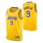 Nike Kids' Los Angeles Lakers Bronny James #9 Icon Edition Jersey - Thumbnail 1 of 3