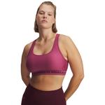 Women's Under Armour Crossback Mid Sports Bra - Thumbnail 2 of 12
