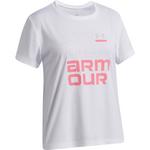 Girls' Under Armour Tech Split Wordmark T-Shirt - Thumbnail 2 of 3