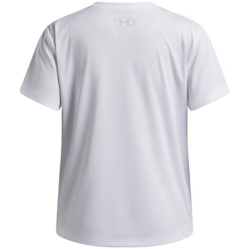 Girls' Under Armour Tech Split Wordmark T-Shirt - Primary Image