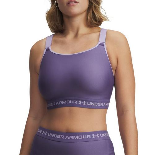 Women's Under Armour HeatGear Crossback High Sports Bra - Primary Image
