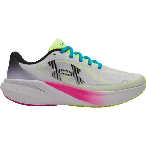 Kids' Under Armour Velociti Pace Shoes Big 5.5 Regular White / Rebel Pink / Black