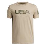 Kids' Under Armour Freedom Chest Flag T-Shirt - Thumbnail 1 of 2