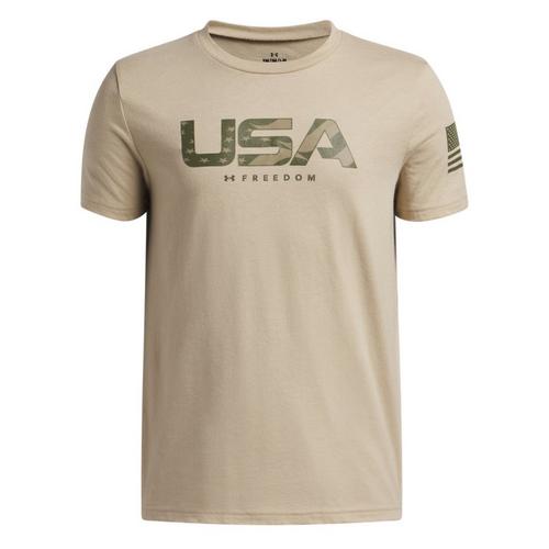 Kids' Under Armour Freedom Chest Flag T-Shirt - Primary Image