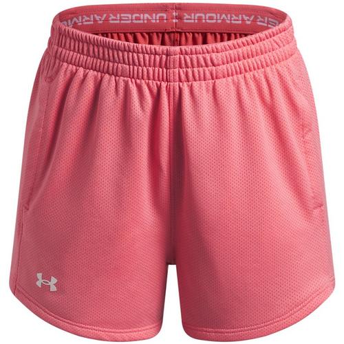 Girls' Under Armour Tech Mesh Play Up Shorts - Primary Image