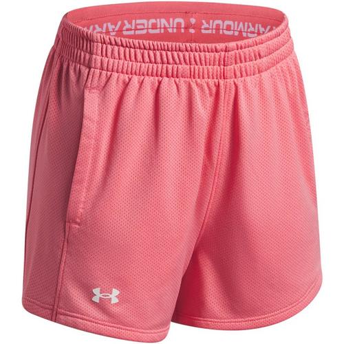 Girls' Under Armour Tech Mesh Play Up Shorts - Primary Image