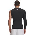Men's Under Armour HeatGear Asymmetrical Left Long Sleeve Training Compression Shirt - Thumbnail 2 of 2
