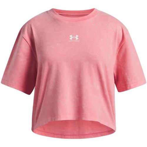 Girls' Under Armour Rival Wash T-Shirt - Primary Image