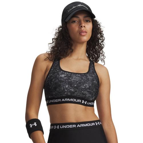 Women's Under Armour Crossback Print Mid Sports Bra - Primary Image