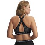 Women's Under Armour Crossback Print Mid Sports Bra - Thumbnail 8 of 8