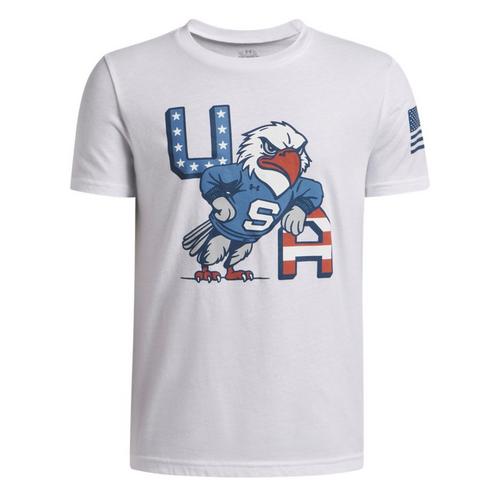 Kids' Under Armour Freedom Cartoon Eagle T-Shirt - Primary Image