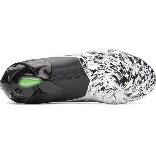 UA SPOTLIGHT PRO CHROME 2026 ブラック・シルバー Men's Under Armour Spotlight Pro Chrome Molded Football Cleats