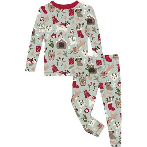 Kids' Kickee Pants Print Long Sleeve Pajama Set - Primary Image