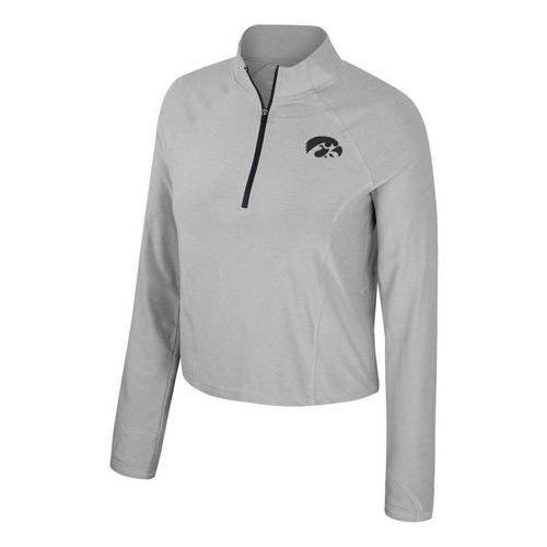 Colosseum Women's Iowa Hawkeyes Sisterhood Long Sleeve 1/4 Zip - Primary Image