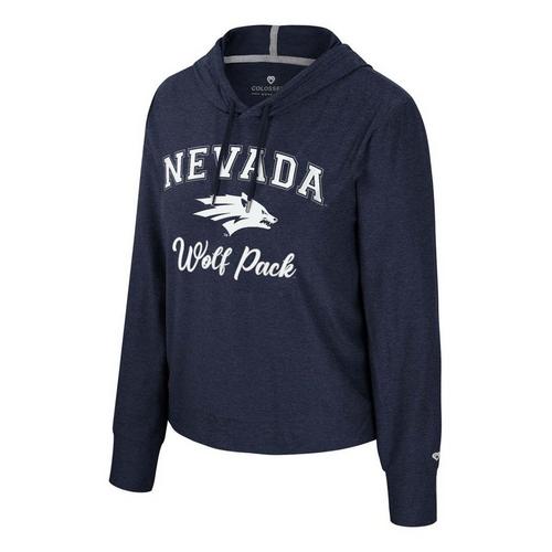 Colosseum Women's Nevada Wolf Pack Skipper Long Sleeve T-Shirt - Primary Image