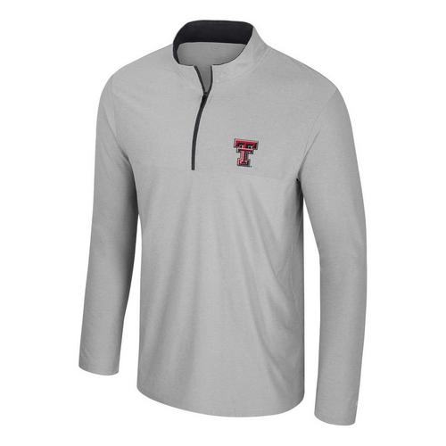 Colosseum Texas Tech Red Raiders Atomic Long Sleeve 1/4 Zip - Primary Image