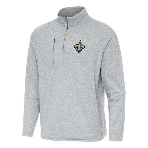 Antigua New Orleans Saints Certain 1/4 Zip - Primary Image