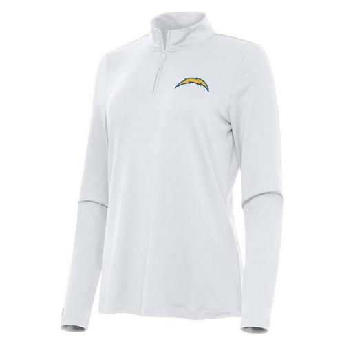 Antigua Women's Los Angeles Chargers Reprocess 1/4 Zip - Primary Image
