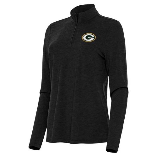 Antigua Women's Green Bay Packers Bright 1/4 Zip - Primary Image