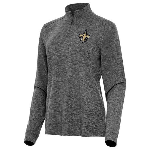 Antigua Women's New Orleans Saints Mentor 1/4 Zip - Primary Image