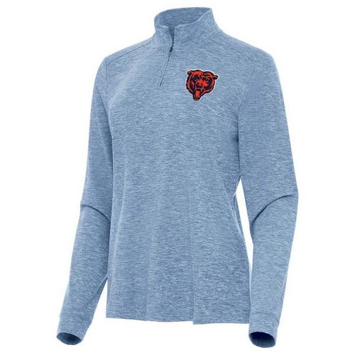 Antigua Women's Chicago Bears Bear Head Mentor 1/4 Zip - Primary Image
