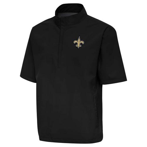 Antigua New Orleans Saints Brisk Shortsleeve Jacket - Primary Image