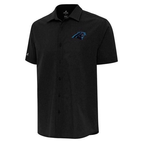 Antigua Carolina Panthers Activate Woven T-Shirt - Primary Image