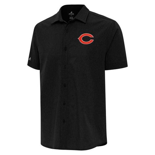 Antigua Chicago Bears C Logo Activate Woven T-Shirt - Primary Image