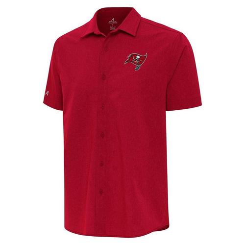Antigua Tampa Bay Buccaneers Activate Woven T-Shirt - Primary Image