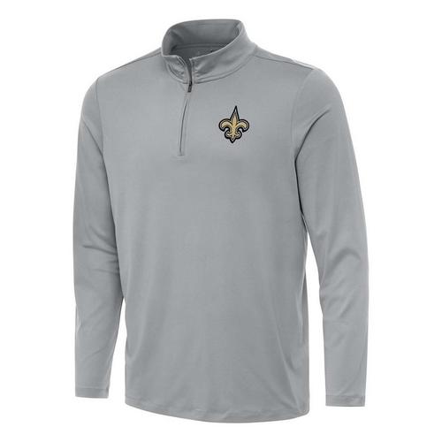 Antigua New Orleans Saints Reprocess 1/4 Zip - Primary Image