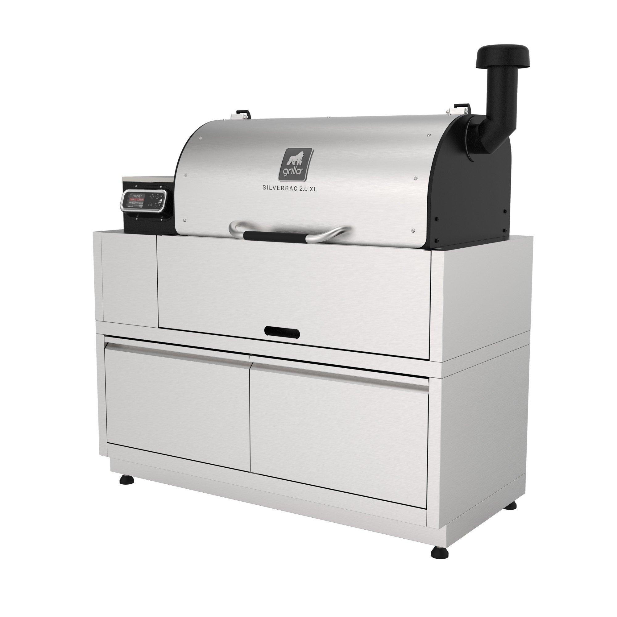 Grilla Silverbac XL Built In Unit Pellet Grill - Grilla