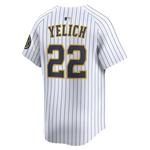 Nike Milwaukee Brewers Christian Yelich #22 Limited Jersey - Thumbnail 2 of 3